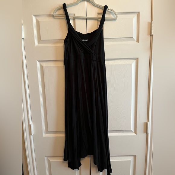 Lane Bryant Dresses & Skirts - ✨SALE✨ Lane Bryant Black Asymmetrical Hem Dress